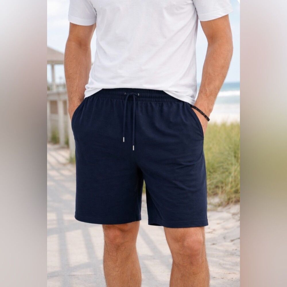 Newton’s First Men’s Thomas Shorts. Navy, Pockets, Lined. Size XL NEW BIG&TALL